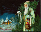 santa claus vintage 50